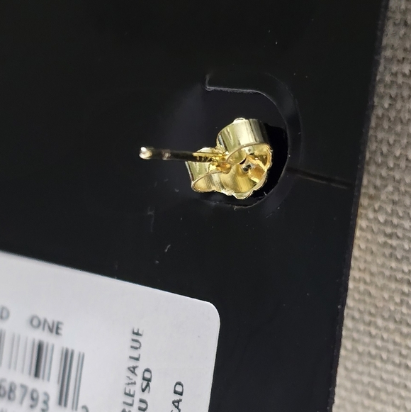 Coach Signature Enamel Huggie Earrings - Picture 4 of 5